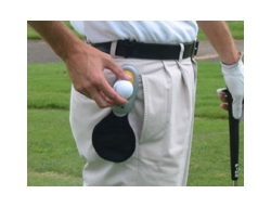 mobile ballwasher with towel