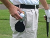 mobile ballwasher with towel
