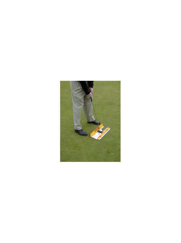 förbättra puttning genom bättre puttningsrörelse, uppställning, sikte