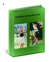 damgolf filmer som anpassar golftekniken efter anatomin