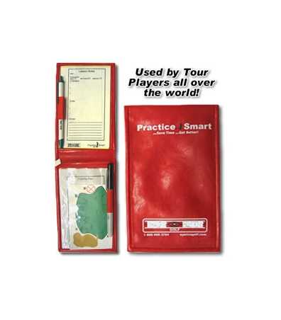 yardage book cover red