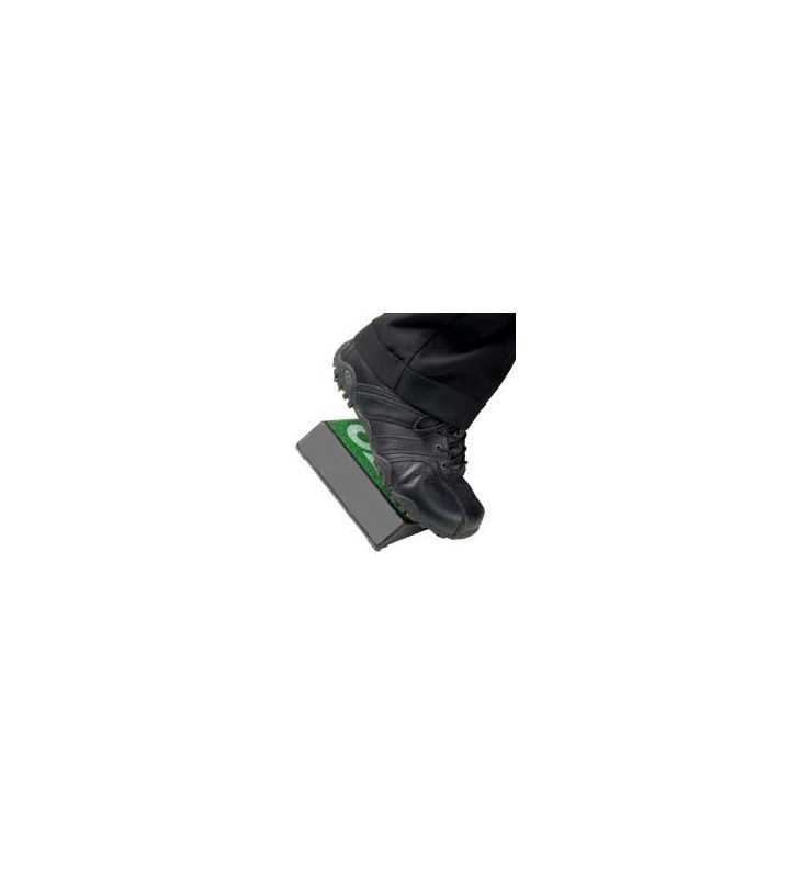 eliminates swaying in backswing