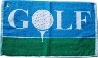 golfhandduk med mönster