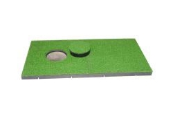 en egen puttgreen extra golfhål!