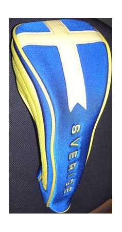 headcover Sverige i blå och gult!