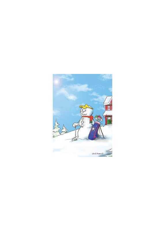 golf card winter golf!