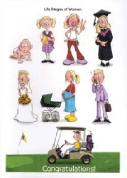 gratulationskort pension golf!