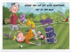 gett well card golf!