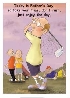 Father's Day card golf!