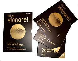 Mental game package for golf CD,DVD and book
