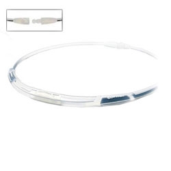Titan necklace sport 50 cm white
