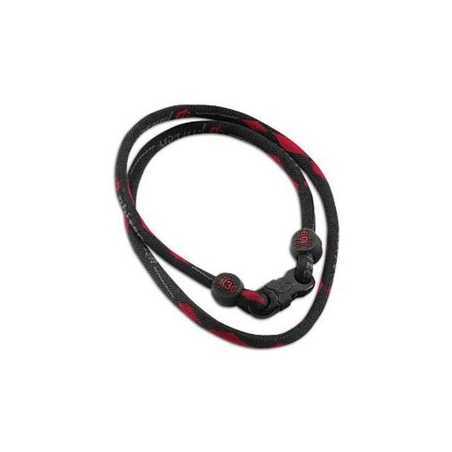 Titan halsband x30 svart/röd 45 cm