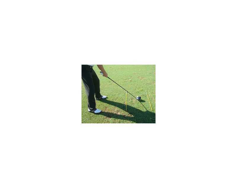 Golf alignment sticks 2-pack