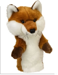 Headcover djur räv deluxe (jumbo)