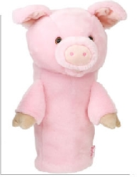 Headcover animal pig deluxe (jumbo)