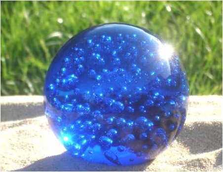 Energy ball improve índoor environment 5 m blue