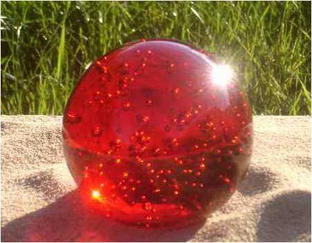 Energy ball improve indoor environment 5 m red