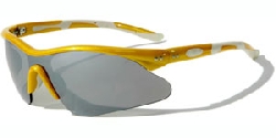 Sunglasses sport yellow/white