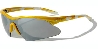Sunglasses sport yellow/white