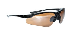 Sunglasses sport light-amber black