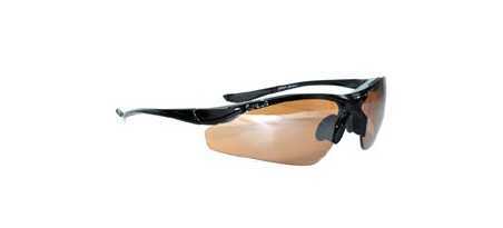 Sunglasses sport light-amber black