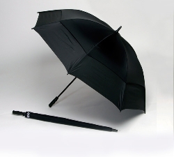 Golf Umbrella Storm Extra Strong 62" black