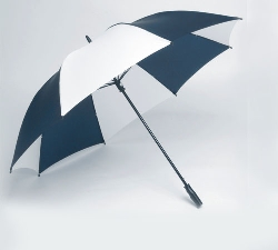 Golf Umbrella Storm extra strong 62" black/white