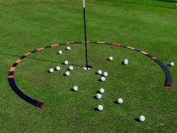 Putt-green mål-cirkel medium