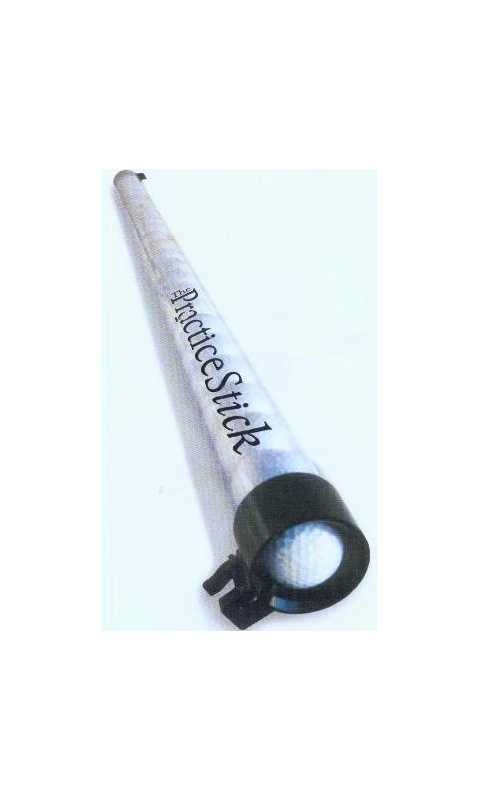 Practice Stick holds 24 golfballs Practice Stick holds 24 golfballs