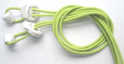 Elastic Shoe Laces Lock Laces green