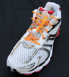 Elastic Shoe Laces Lock Laces orange