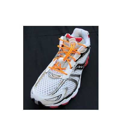 Elastic Shoe Laces Lock Laces orange
