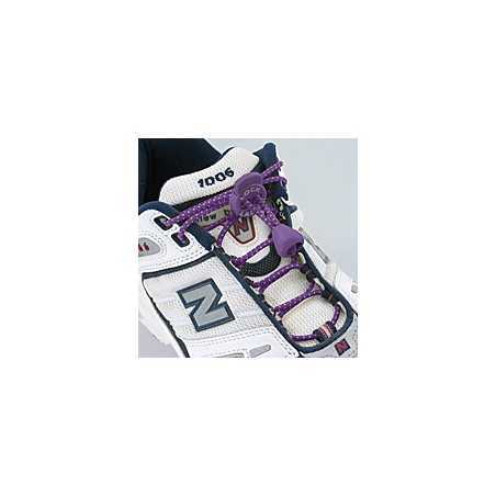 Elastic Shoe Laces Lock Laces purple
