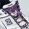 Elastic Shoe Laces Lock Laces purple