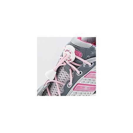 Elastic Shoe Laces Lock Laces pink