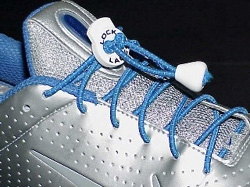 Elastic Shoe Lace Lock Laces blue