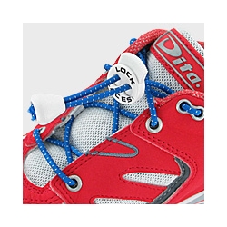 Elastic Shoe Lace Lock Laces blue