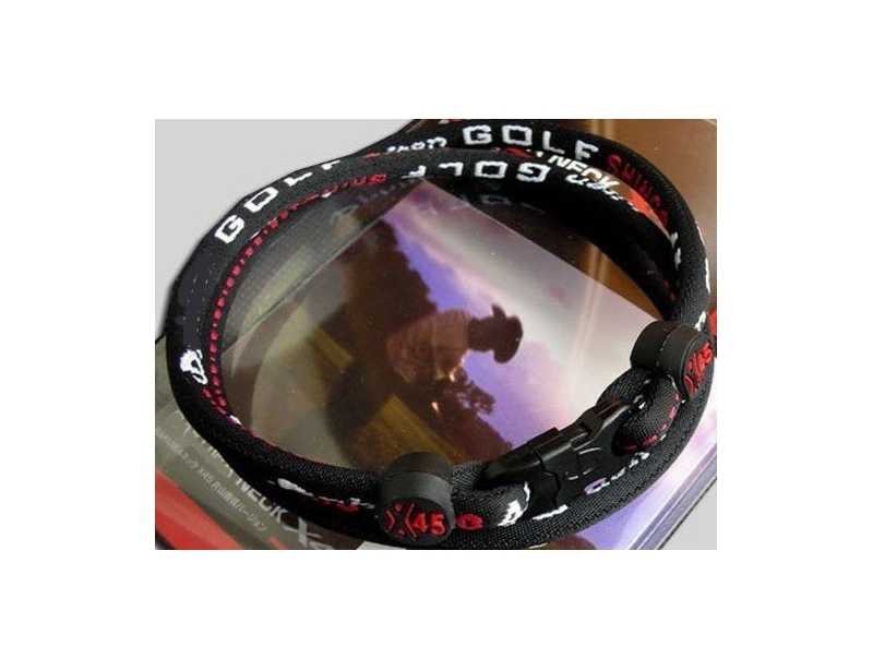 Energi halsband golf svart 55 cm