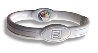 Energiarmband golf sport PE small vit
