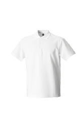 Piké unik m krage vit XXlarge