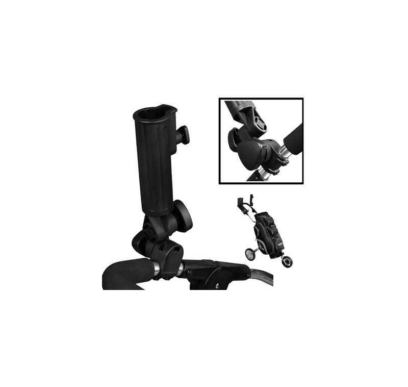 Umbrella holder to CaddieAway carts