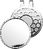Golf Cap Clip Marker 25mm silver