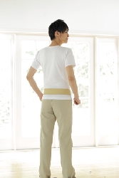 Back support titanium 120 cm