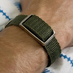 Magnetic Bracelet Nylon Deep bioflow men XL black