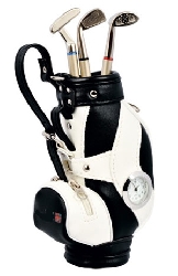 Golf Pen Holder with clock