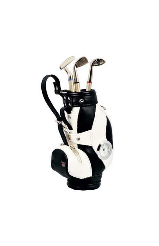 Golf pennhållare med klocka