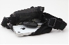 Waist pouch belt running sport expandable black/black