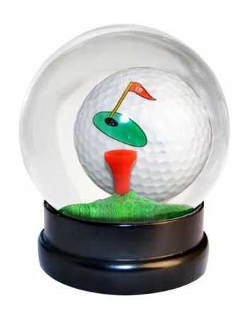 Golf Ball Tee 'Globe