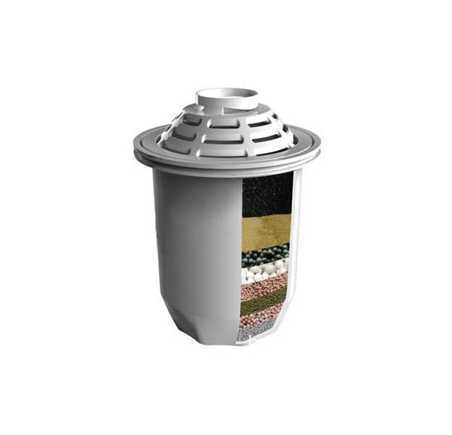 Extra filter Vattenfilter kanna + Alkalisk kanna 2-i-1