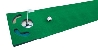 Putting Mat with flag and golfball